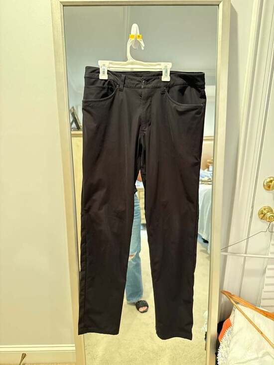 Lululemon Other - Lululemon ABC Pant Slim-Fit Warpstreme Black Size 32